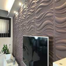 Wall Decor 3d Waves Design