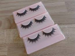 3 x pairs of false lashes bundle joblot