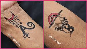 best tattoo designs of a b s letter