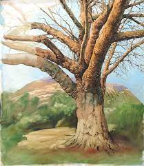 painting a tree in oil paints free