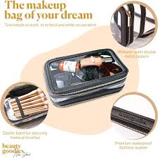 clear makeup bag organizer cosmetic