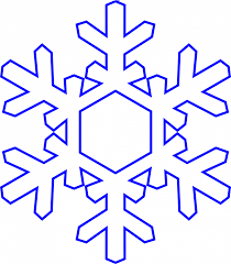snowflake clipart free hd png