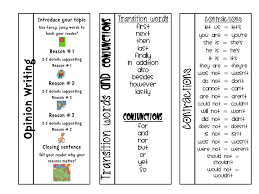 Transitions for Narratives Anchor Chart www traceeorman com