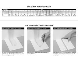 Five Ten Shoe Size Chart Best Picture Of Chart Anyimage Org