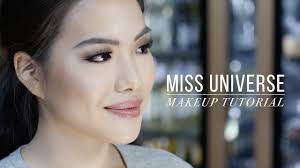 watch miss universe makeup tutorial