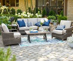 Cushioned Patio Seating Set