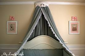 Bed Crown Canopy Tutorial How To