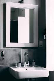 should your bathroom mirror be wider