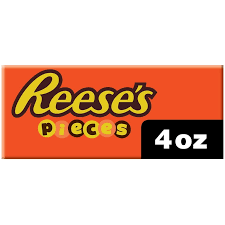 Reese S Pieces Peanut Butter In A Crunchy Shell Candy Box 1 Box 4 Oz  gambar png