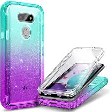 How to enter an unlock code in a lg stylo 5: Buy Nznd Case For Lg Premier Pro Plus L455dl Lg Xpression Plus 3 At T Harmony 4 With Built In Screen Protector Full Body Protective Bumper Cover Impact Resist Durable Case Glitter Aqua Purple Online In India