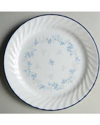 Corelle winter frost dinner plate. Amazing Deal On Corelle Blue Fleur Corelle Dinner Plate