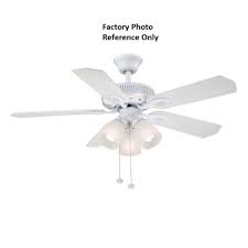 White Ceiling Fan Replacement Parts