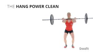 the hang power clean you