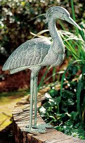 Achla Cast Aluminum Great Blue Heron At