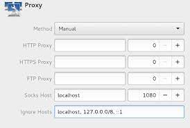 socks proxy tunnel with ssh network