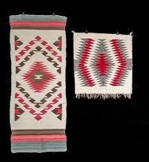 1930s navajo woven wool rug slers
