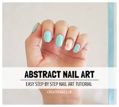 abstract nail art tutorial creative nails