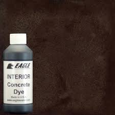Eagle 1 Gal Malt Brown Interior Concrete Dye Stain Makes With Water From 8 Oz Concentrate