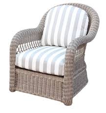 outdoor resin wicker chair