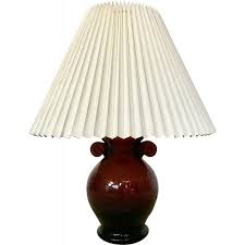 vintage murano glass table lamp 1950s