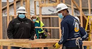 helping build a habitat for humanity