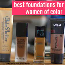 best foundations for women of color