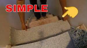 easy carpet pad for steps how to you