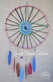 giant dream catcher craft for tweens