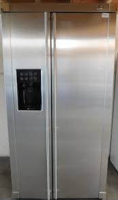 I ordered this ice maker and decided to tackle installation myself. 26 Cu Ft Ge Monogram Stainless Steel Side By Side Refrigerator B 109 Appliance Recycler