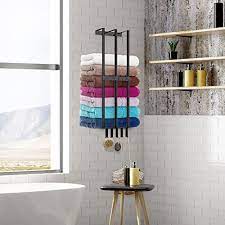 Wall Mounted Towel Rack For Rolled