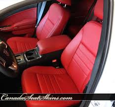 Dodge Charger Red Leather Interior