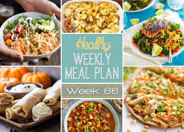 Healthy Weekly Meal Plan Week 66