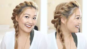 If you braid your hair with squeaky clean hair, it's more likely to be slippery and pieces will be more likely to fall out. Twisted Rope Braid Hair Tutorial Jaaackjack Youtube Rope Braided Hairstyle Twist Braid Hairstyles Braided Hairstyles Tutorials