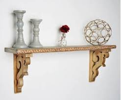 Wall Shelf Brackets Carved Wall Shelves