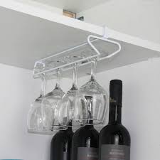 cabinet stemware hanger shelf