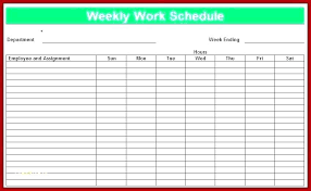 Daily Weekly Monthly Planner Template Excel Schedule
