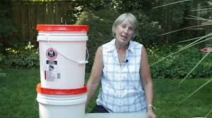 two bucket water purification system