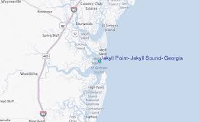 Jekyll Point Jekyll Sound Georgia Tide Station Location Guide