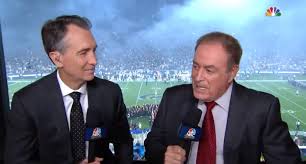 I am sure if the producers of nfl thursday night caught a few of ms. Nbc Confirms The Collinsworth Slide Is Out Along With Other Sunday Night Football Changes
