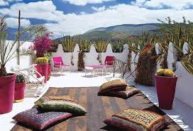 moroccan patio design decorating ideas