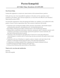 istant director cover letter