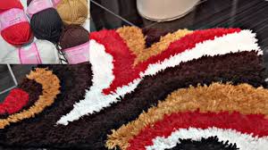 yarn thread diy rug doormat