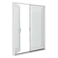 Primed Fiberglass French Patio Door Kit