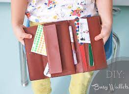Diy Busy Wallet For Toddlers