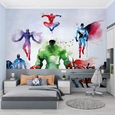 Marvel Heroes For Kids Wall Mural