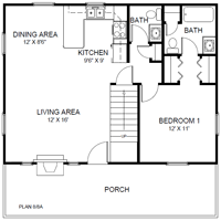 cabin with loft plans humberson homes llc