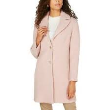 Details About Tahari Tessa Women S Boucle Wool Blend A Line Topper Coat Pink Size Xs