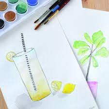 15 easy watercolor painting ideas for