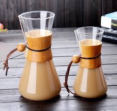 borosilicate coffee maker glass pour