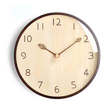 Buy Ykfn Nordic Stylish Clock Wooden